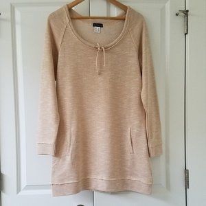 Venus Beige Long-Sleeve Sweater